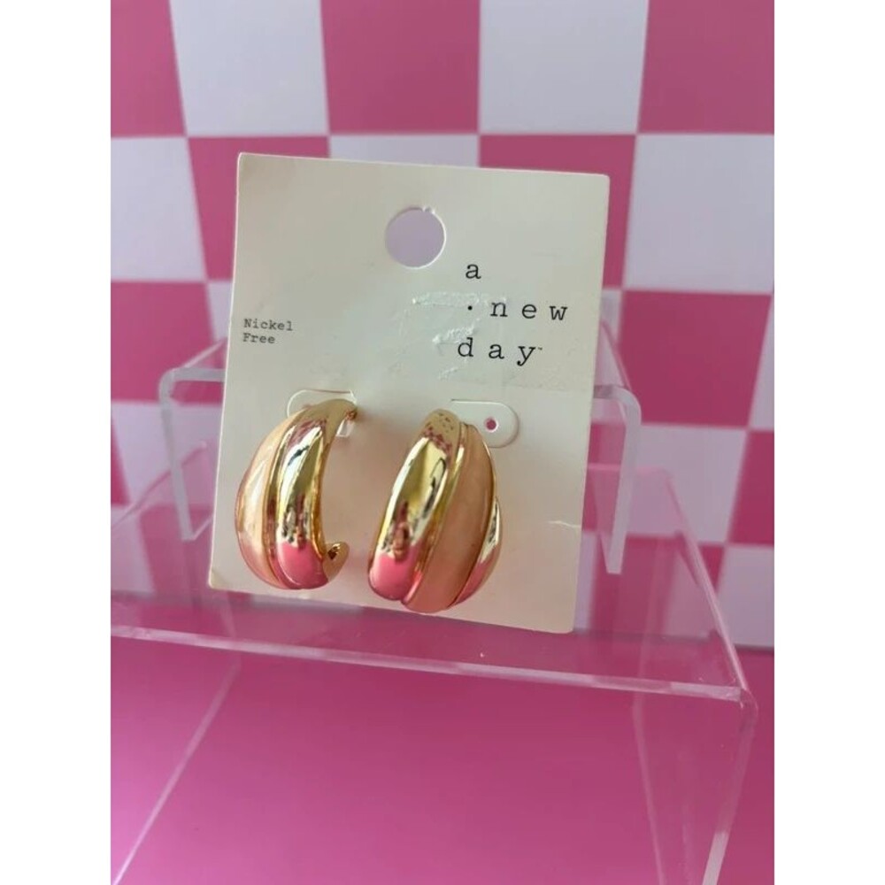 Gold Statement Earrings